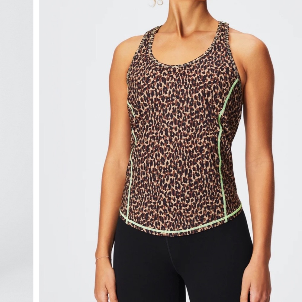 NWT FABLETICS phoenix lite racer back tank size L